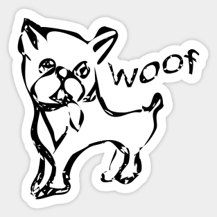 Sweet Doggie Sticker